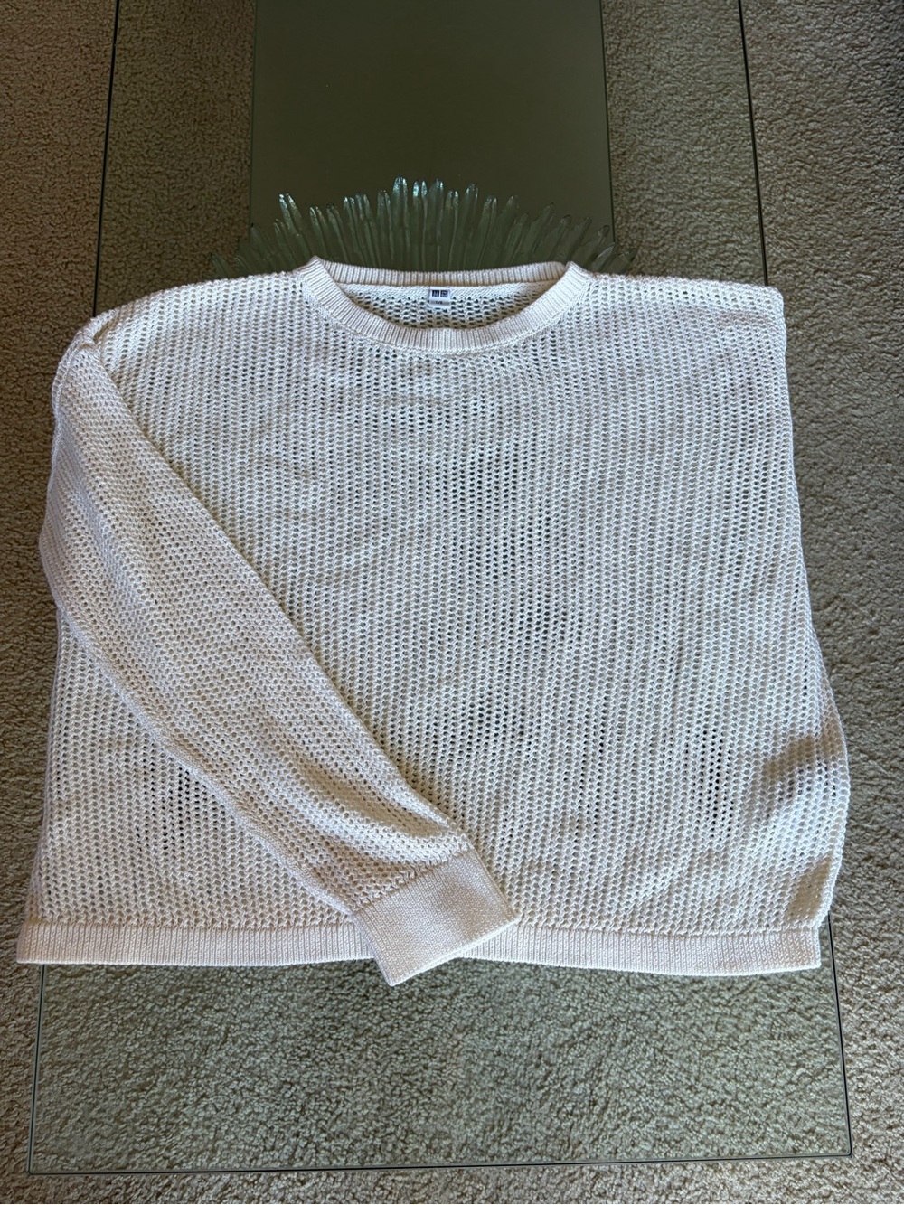 💜 Uniqlo Open Knit Sweater